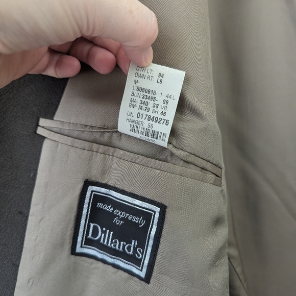 Vintage Ralph Ralph Lauren Velour Mens Blazer 44L - Picture 10 of 11